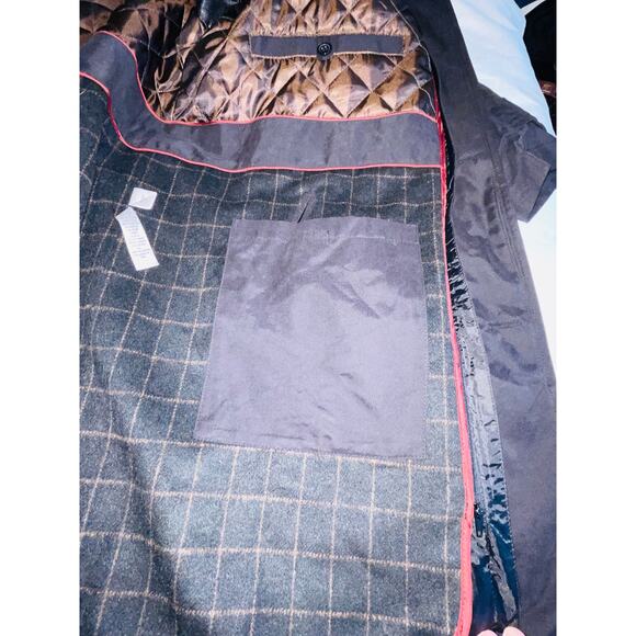 NWT Joseph & Feiss Belted Trench Coat w/ Removable Liner - Men's Size XL - Picture 4 of 13